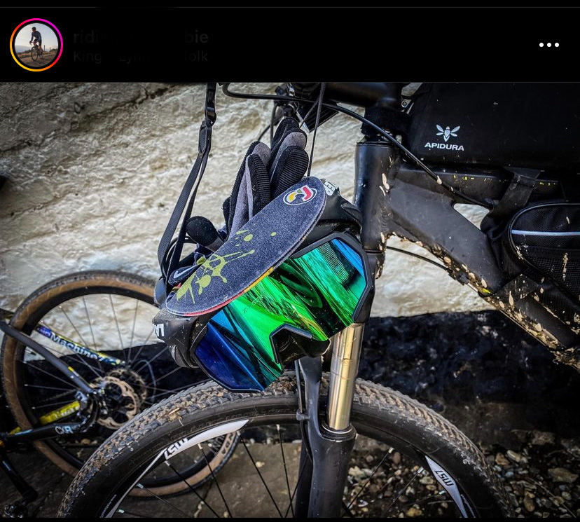 Instagram photo of a mountain bike